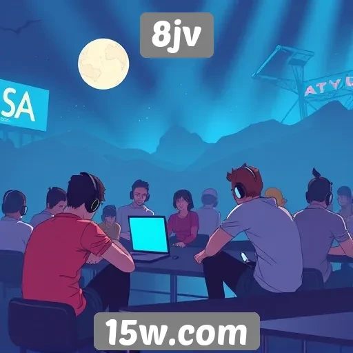 O crescimento da comunidade de jogadores no 8jv