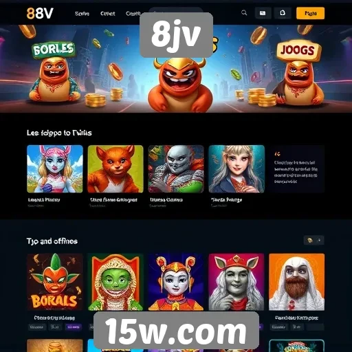 Características inovadoras do site 8jv em destaque